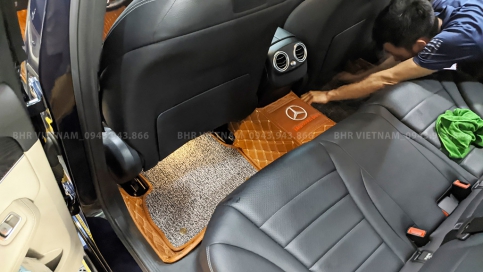 Thảm lót sàn ô tô 6D Mercedes C - Class W205 (C180/ C200/ C250/ C300 AMG giá gốc tận xưởng, bảo hành trọn đời